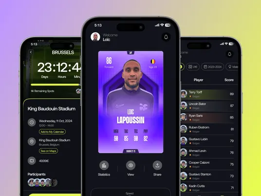 Turning a pitch-side football test into a scouting platform